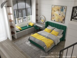 Thiết Kế Thi Công Nội Thất Nhà Phố 2 PN Tại Cà Mau