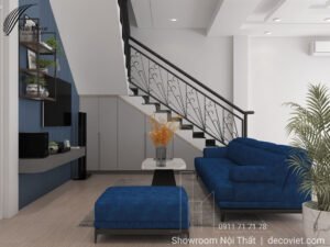 Thiết Kế Thi Công Nội Thất Nhà Phố 2 PN Tại Cà Mau