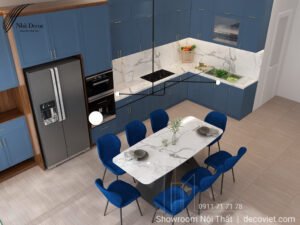 Thiết Kế Thi Công Nội Thất Nhà Phố 2 PN Tại Cà Mau