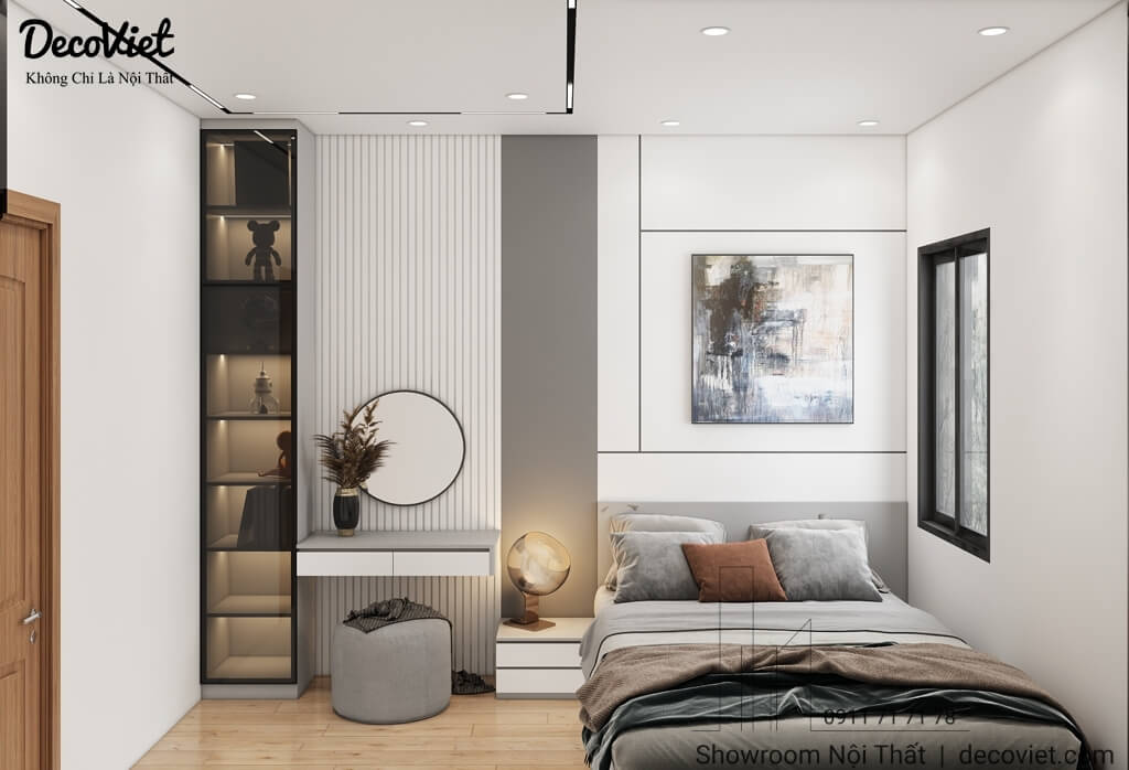 Thiết Kế Nội Thất Nhà 1 Trệt 3 Lầu Tại Quận 1