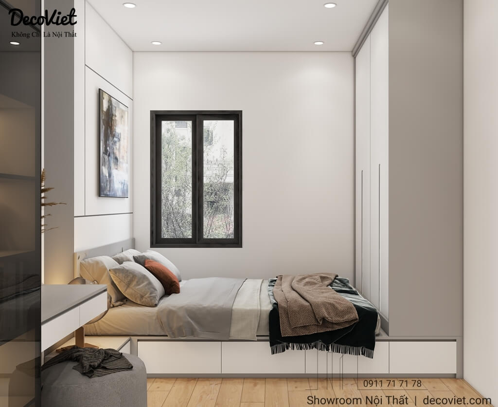 Thiết Kế Nội Thất Nhà 1 Trệt 3 Lầu Tại Quận 1