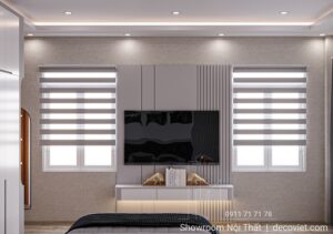 Thiết kế kệ tivi phòng ngủ đại tại Nhà Bè