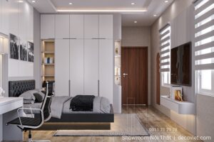 Thiết Kế 4 Phòng Ngủ Nhà Phố Đẹp Sang Trọng Tại Nhà Bè