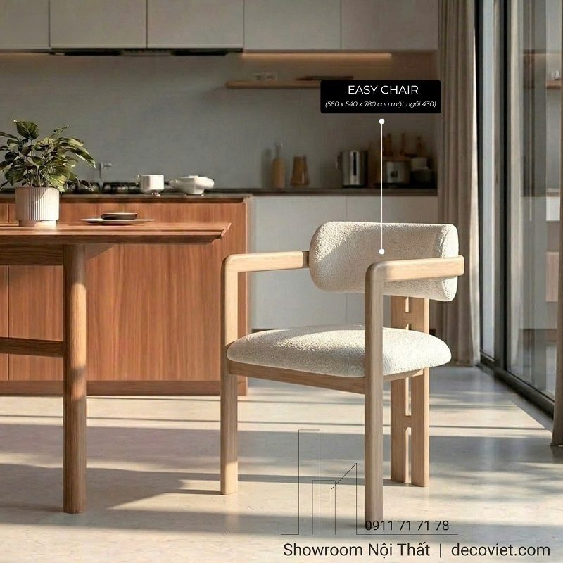 Ghế Ăn Gỗ Hiện Đại 600S