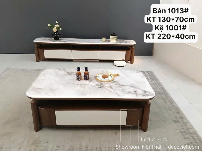 Set Kệ Tivi Bàn Trà Phòng Khách 123T