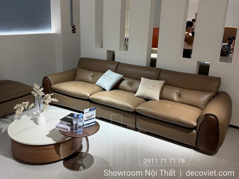 Sofa Giường Chỉnh Điện Bọc Da Bò 1177T
