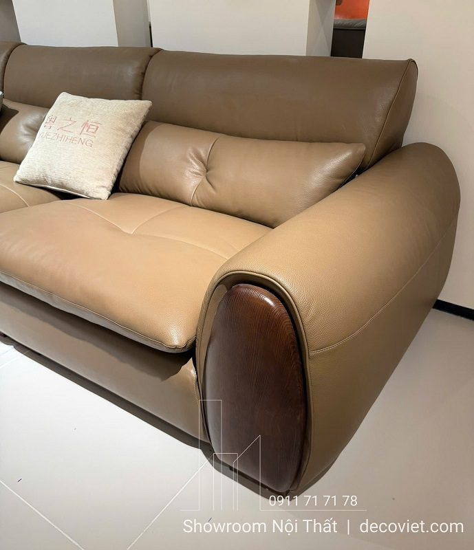 Sofa Giường Chỉnh Điện Bọc Da Bò 1177T