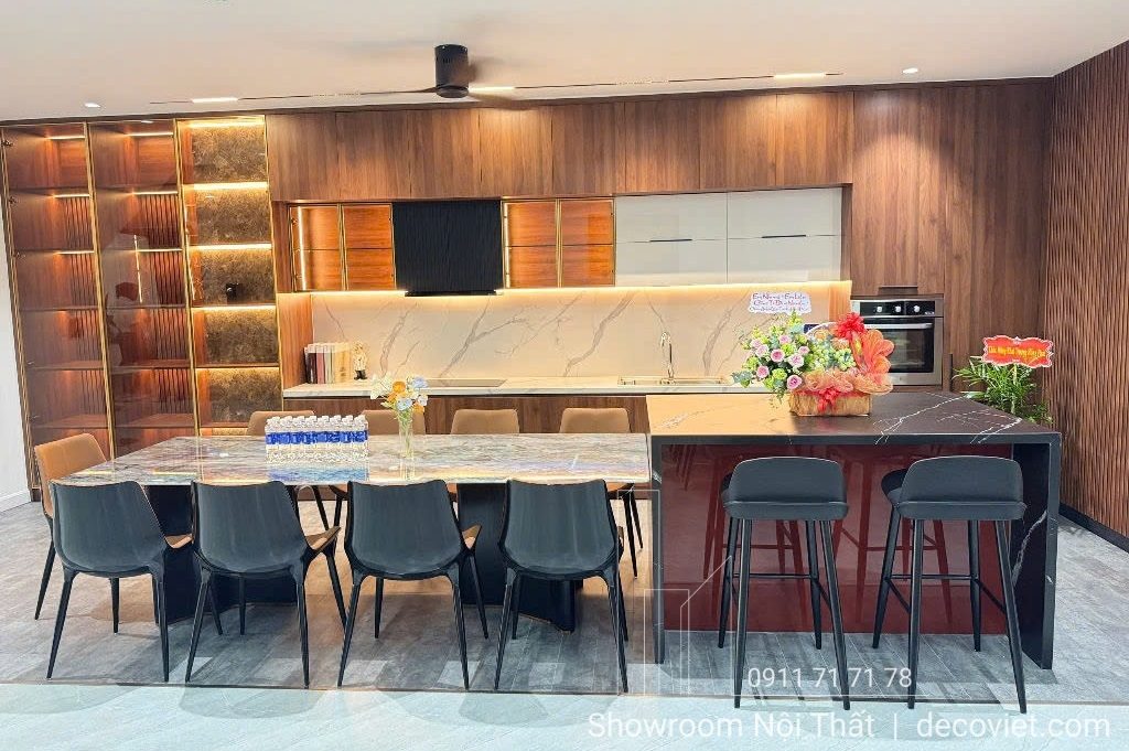 Thiết Kế Thi Công Tủ Bếp Gỗ Tại Bình Dương
