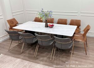 Bàn Ăn 10 Ghế 2m2 Nhập Khẩu 2851S