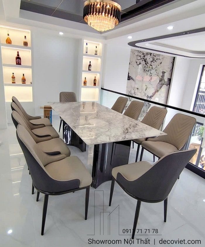 Bàn Ăn 2m Mặt Đá 10 Người 2765S