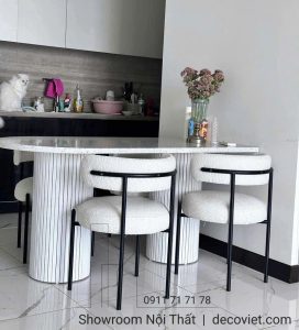 Bàn Ăn 4 Ghế Đẹp Hiện Đại 2454S