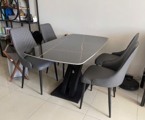 Bàn Ăn 4 Ghế Hiện Đại 1m4 2488S