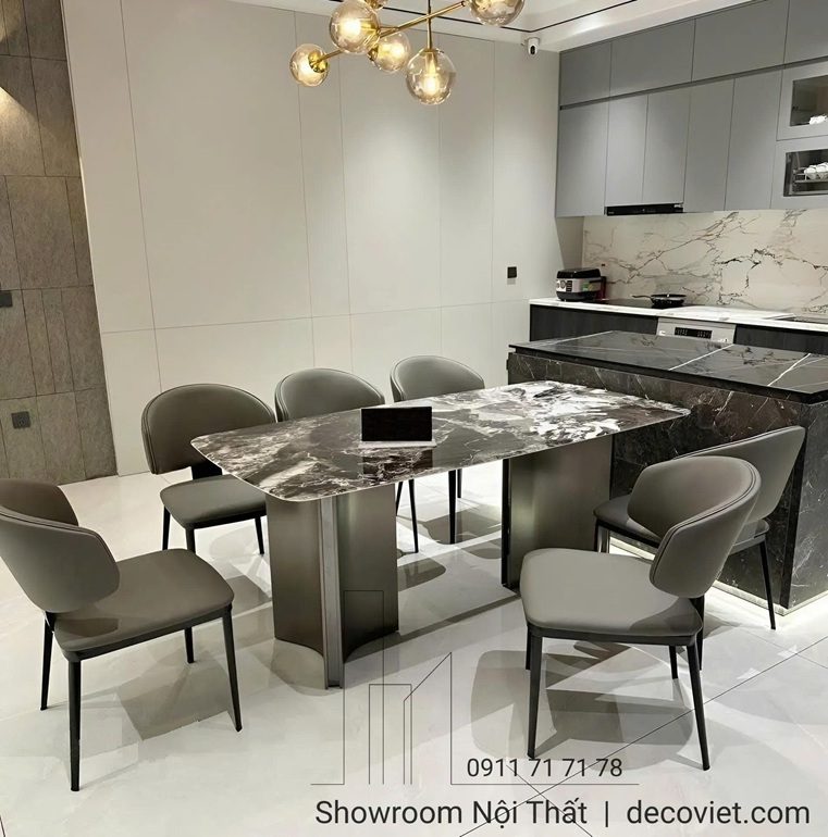 Bàn Ăn 6 Ghế Cao Cấp Hiện Đại 2651S