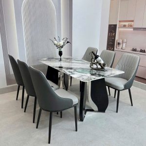 Bàn Ăn 6 Ghế Hiện Đại 2607S
