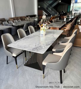 Bàn Ăn 6 Ghế Mặt Đá Hiện Đại 2856S