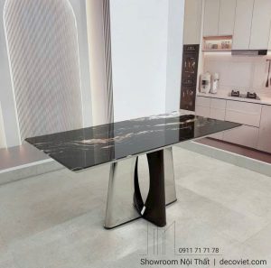 Bàn Ăn 6 Ghế Mặt Đá Nhập Khẩu 2893S