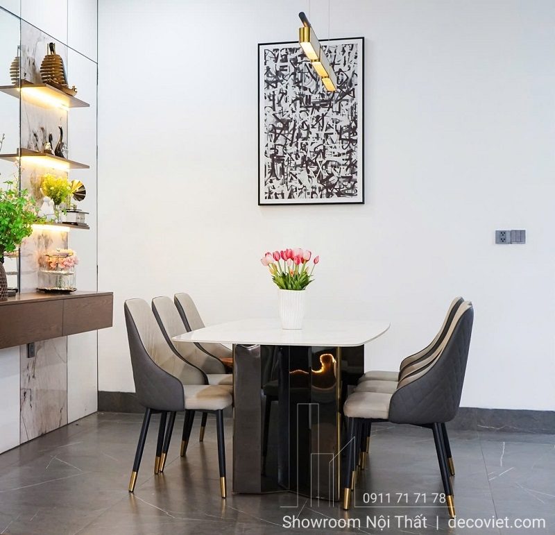 Bàn Ăn 6 Ghế Nhập Khẩu 2529S