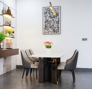 Bàn Ăn 6 Ghế Nhập Khẩu 2529S