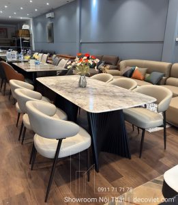 Bàn Ăn 6 Ghế Nhập Khẩu Cao Cấp 2723S
