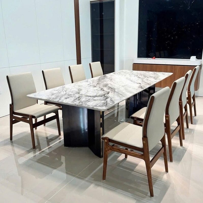 Bàn Ăn 8 Ghế Cao Cấp Nhập Khẩu 2754S