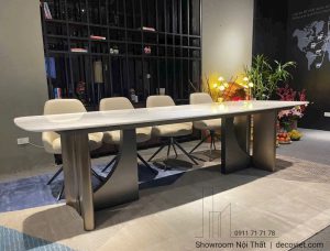 Bàn Ăn 8 Ghế Hiện Đại Cao Cấp 2833S