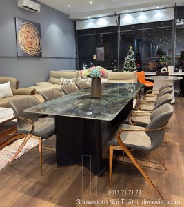 Bàn Ăn 8 Ghế Hiện Đại Nhập Khẩu 2804S
