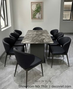 Bàn Ăn 8 Ghế Mặt Đá Hiện Đại 2608S