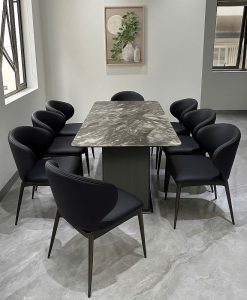 Bàn Ăn 8 Ghế Mặt Đá Hiện Đại 2608S