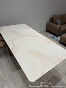 Bàn Ăn Chân Gỗ 6 Người 3022S