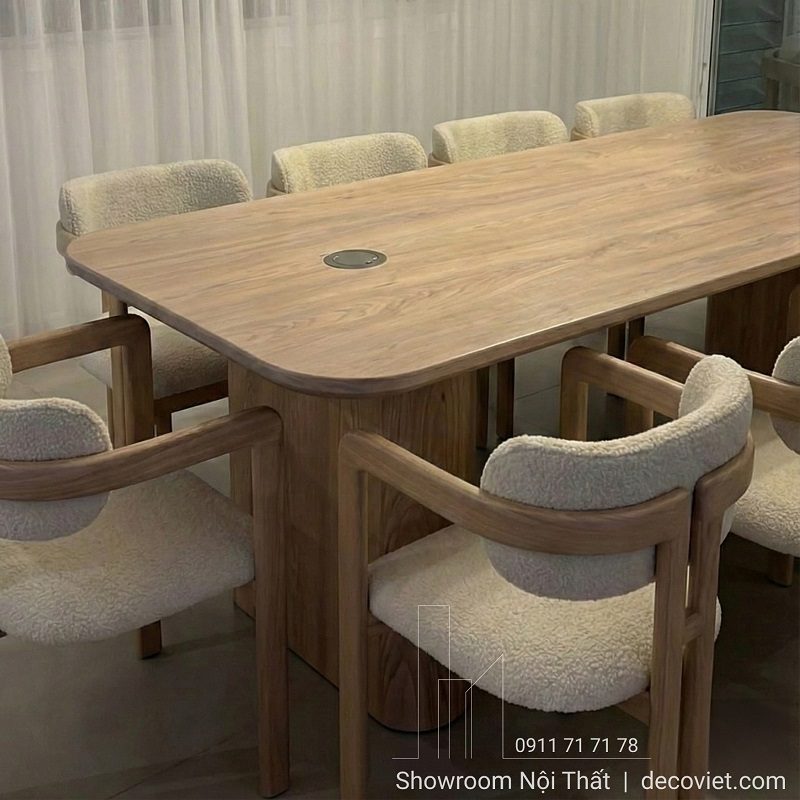 Bàn Ăn Gỗ 10 Ghế Hiện Đại 2843S