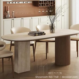 Bàn Ăn Gỗ 6 Ghế Hiện Đại 2987S
