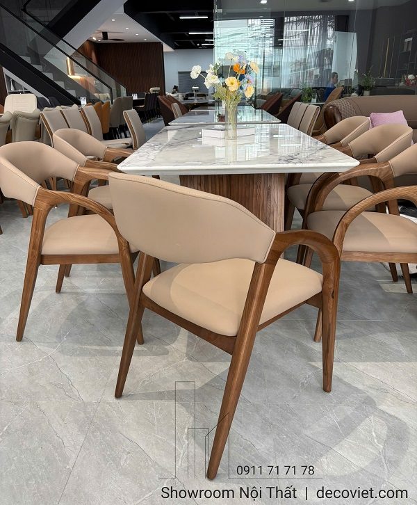 Bàn Ăn Gỗ Mặt Đá Hiện Đại 2927S