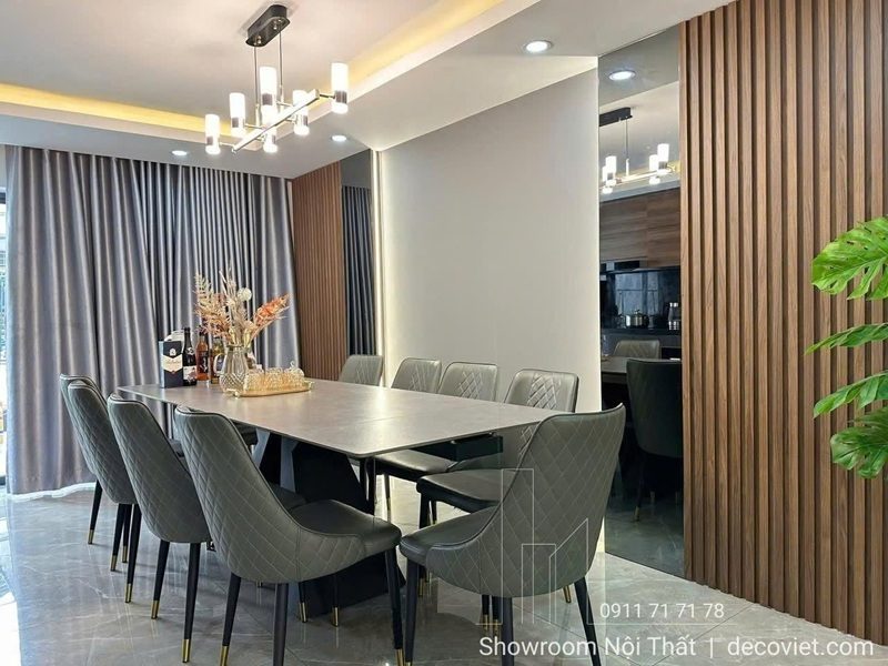 Bàn Ăn Kéo Dài 10 Ghế Hiện Đại 2652S