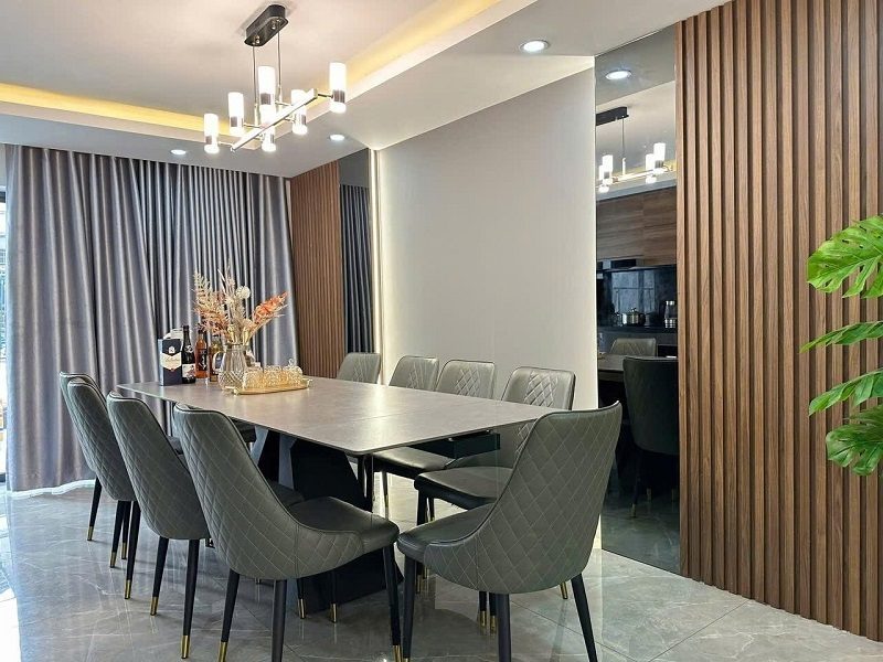 Bàn Ăn Kéo Dài 10 Ghế Hiện Đại 2652S