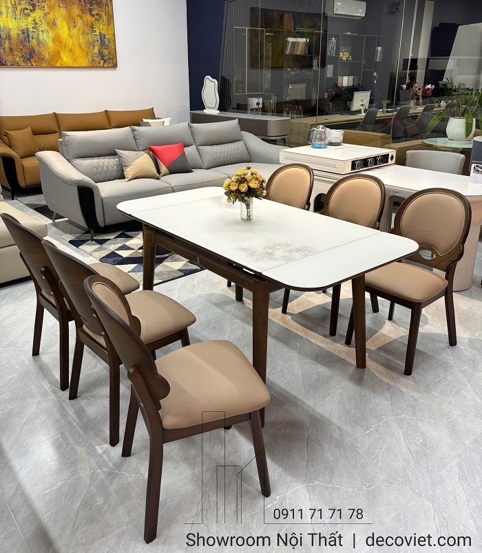 Bàn Ăn Kéo Dài 6 Ghế 2779S