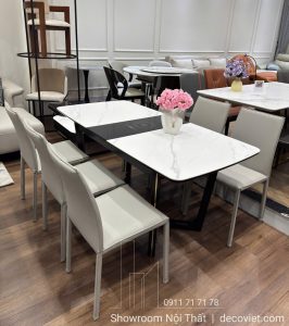 Bàn Ăn Kéo Dài Có Bếp Điện Từ 2819S