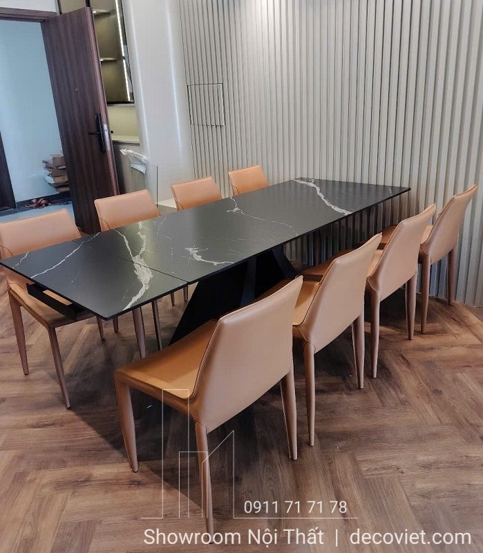 Bàn Ăn Kéo Dài Thông Minh 8 Ghế 2646S