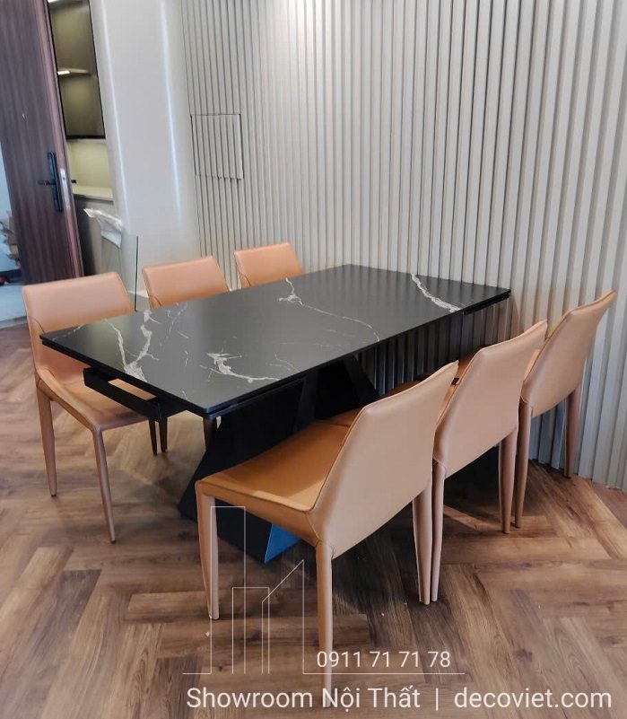 Bàn Ăn Kéo Dài Thông Minh 8 Ghế 2646S