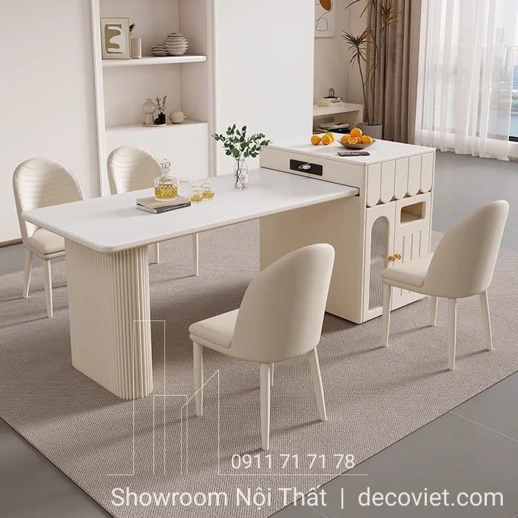 Bàn Ăn Kết Hợp Bàn Đảo 2381S