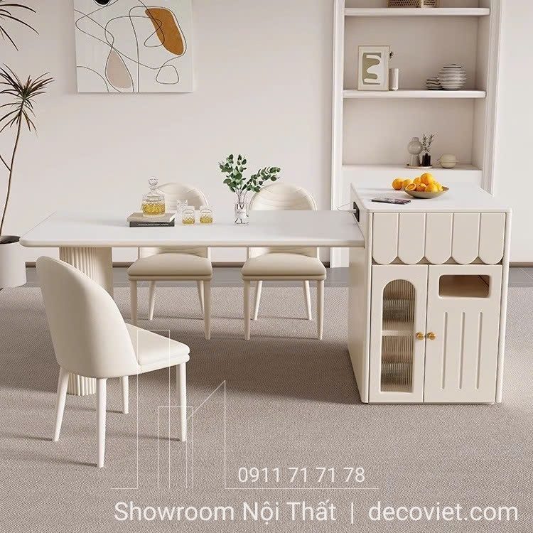 Bàn Ăn Kết Hợp Bàn Đảo 2381S