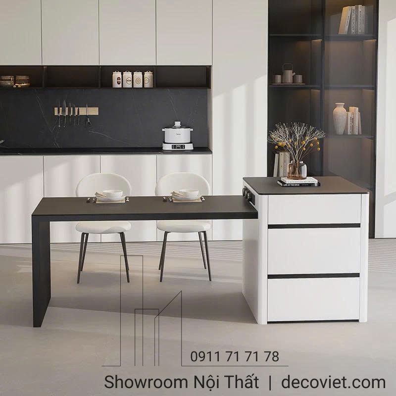 Bàn Ăn Kết Hợp Bàn Đảo Bếp 2449S