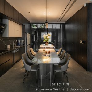 Bàn Ăn Kết Hợp Đảo Bếp Đẹp 2478S