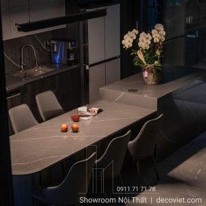 Bàn Ăn Kết Hợp Đảo Bếp Đẹp 2478S