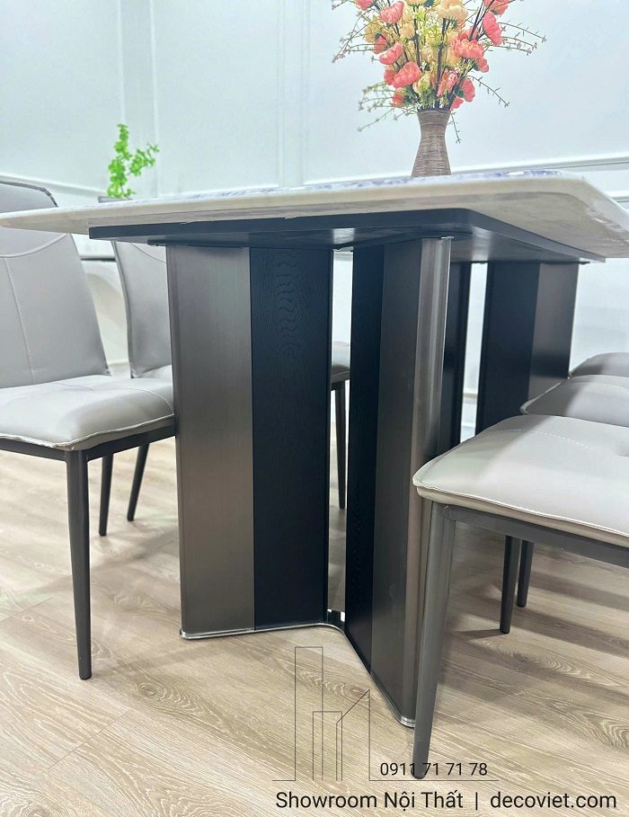 Bàn Ăn Mặt Đá 6 Ghế 2901S