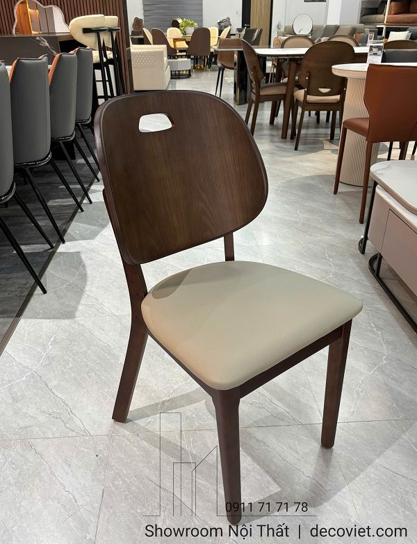 Bàn Ăn Mặt Đá Chân Gỗ 4 Ghế 2744S