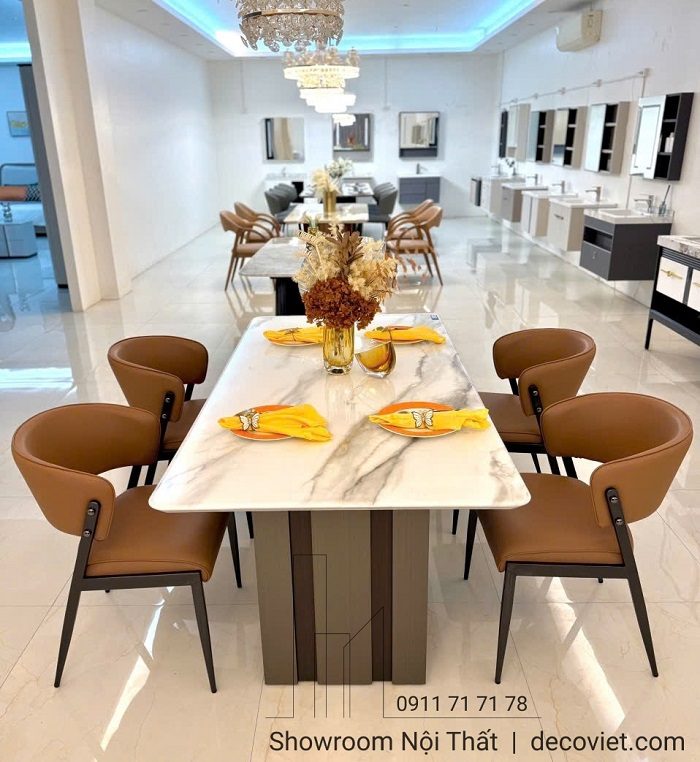 Bàn Ăn Mặt Đá Nhập Khẩu 2728S