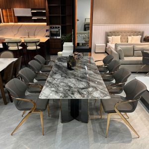 Bàn Ăn Nhập Khẩu 8 Ghế Cao Cấp 2826S