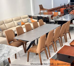 Bàn Ăn Thông Minh Kéo Dài 2m6 10 Ghế 2462S