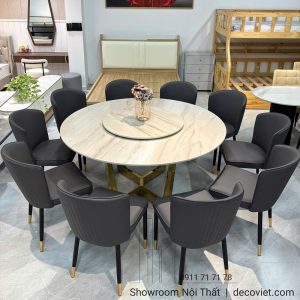 Bàn Ăn Tròn 10 Người Giá Rẻ 2777S