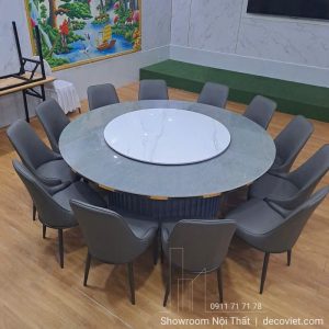 Bàn Ăn Tròn 12 Người Cao Cấp 2816S